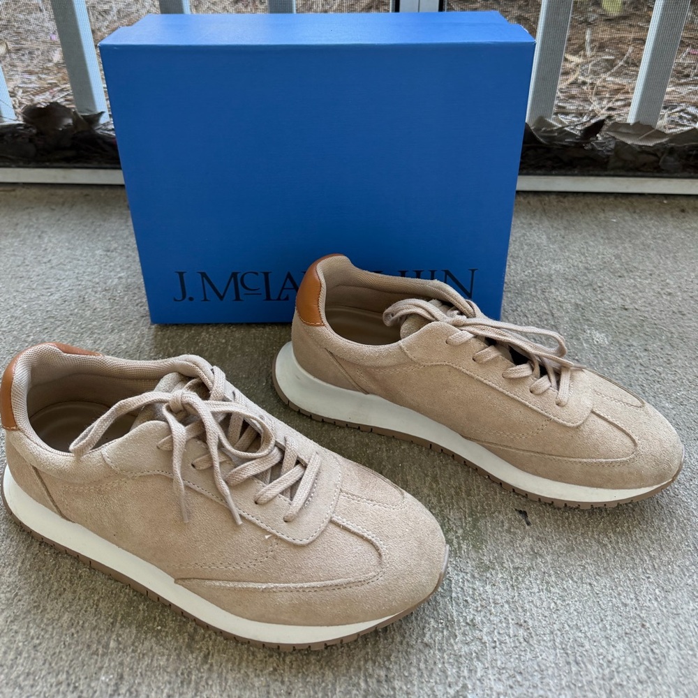 JMclaughlin Suede Sneakers Size 8